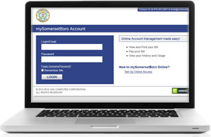 Manage your Borough of Somerset Water/Sewer Account Online 