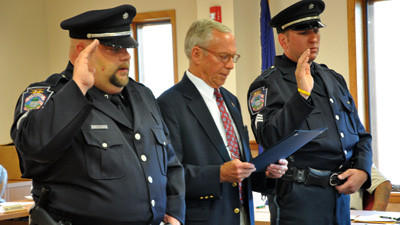 Officers promoted to sergeants